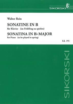 Walter Rein: Sonatine in b