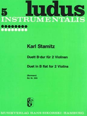 Carl Stamitz: Duett für 2 Violinen B-Dur