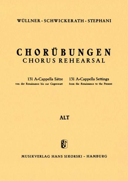 Chorübungen