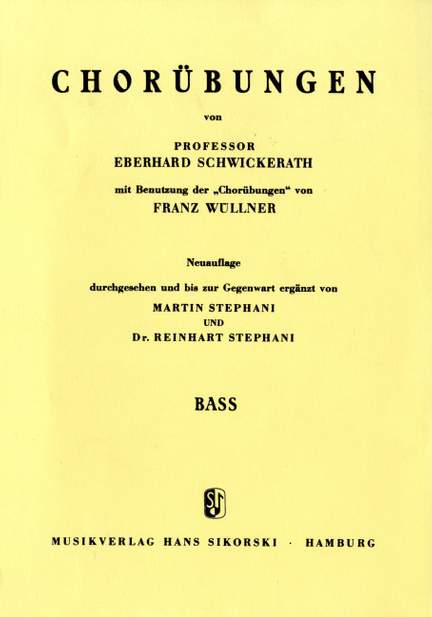Chorübungen