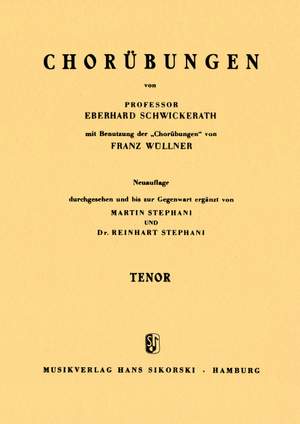 Chorübungen