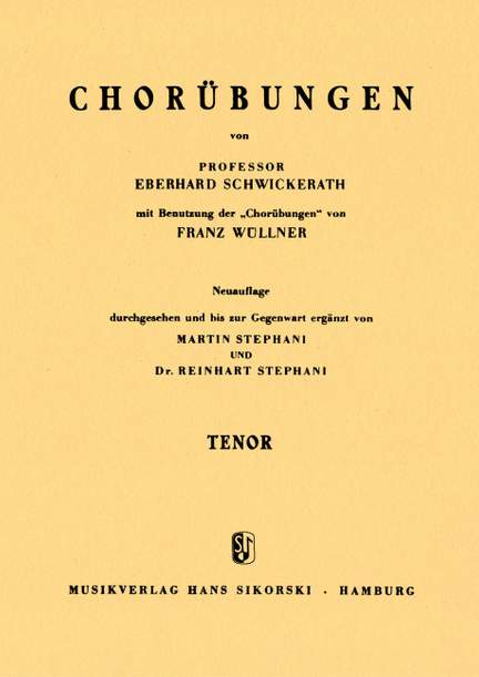 Chorübungen