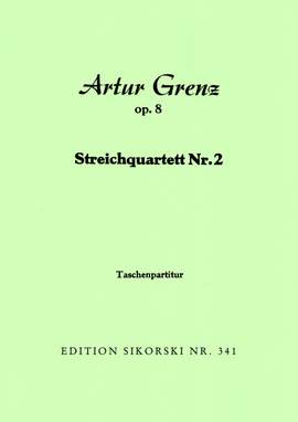 Artur Grenz: Streichquartett Nr. 2