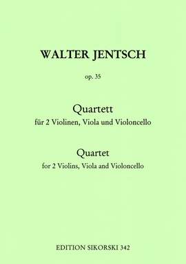 Walter Jentsch: Streichquartett