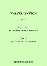 Walter Jentsch: Streichquartett