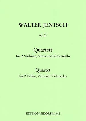 Walter Jentsch: Streichquartett