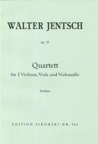 Walter Jentsch: Streichquartett