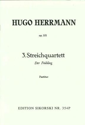 Hugo Herrmann: Streichquartett Nr. 3