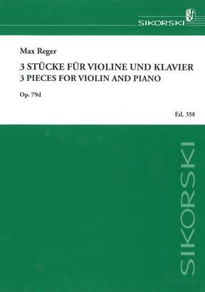 Max Reger: 3 Stücke
