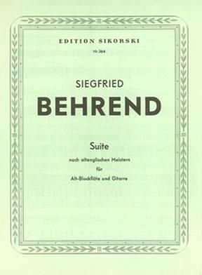 Siegfried Behrend: Suite nach altenglischen Meistern