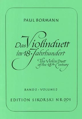 Das Violinduett im 18. Jahrhundert