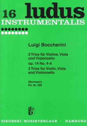 Luigi Boccherini: 3 Trios