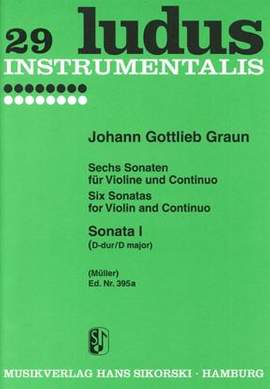 Johann Gottlieb Graun: 6 Sonaten