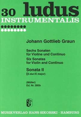 Johann Gottlieb Graun: 6 Sonaten