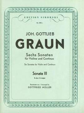 Johann Gottlieb Graun: 6 Sonaten