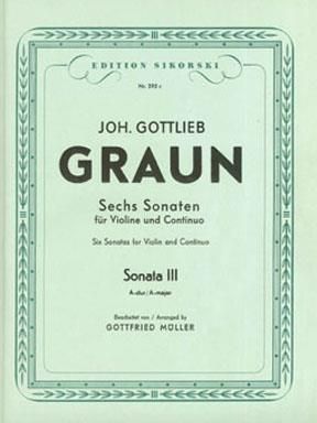 Johann Gottlieb Graun: 6 Sonaten