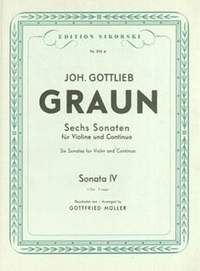 Johann Gottlieb Graun: 6 Sonaten