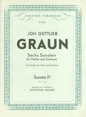 Johann Gottlieb Graun: 6 Sonaten