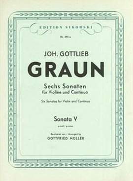 Johann Gottlieb Graun: 6 Sonaten