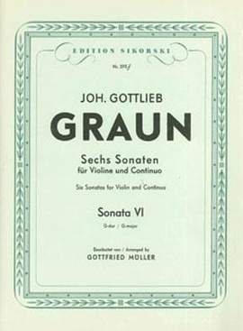 Johann Gottlieb Graun: 6 Sonaten