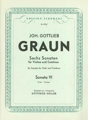 Johann Gottlieb Graun: 6 Sonaten
