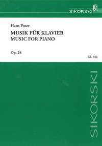 Hans Poser: Musik für Klavier
