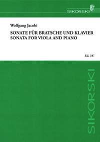 Wolfgang Jacobi: Sonate