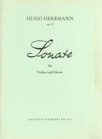 Hugo Herrmann: Sonate