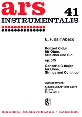 Evaristo Felice dall' Abaco: Konzert