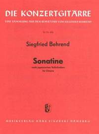 Siegfried Behrend: Sonatine nach japanischen Volksliedern