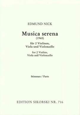 Edmund Nick: Musica serena (1965)