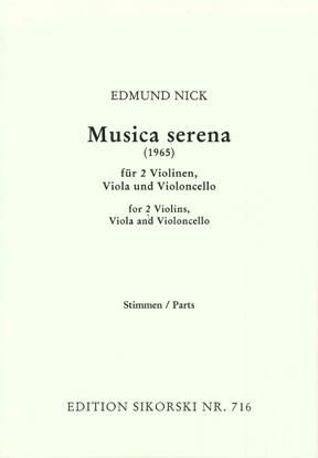 Edmund Nick: Musica serena (1965)