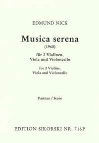 Edmund Nick: Musica serena (1965)