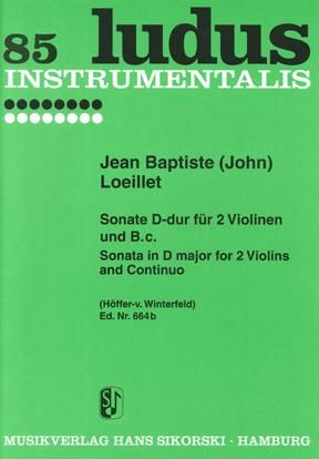 Jean-Baptiste Loeillet: Sonate