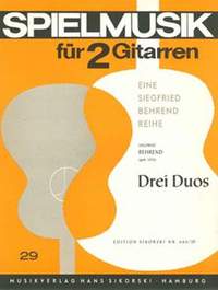 Siegfried Behrend: 3 Duos