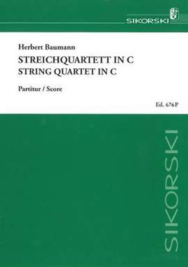 Herbert Baumann: Streichquartett in C