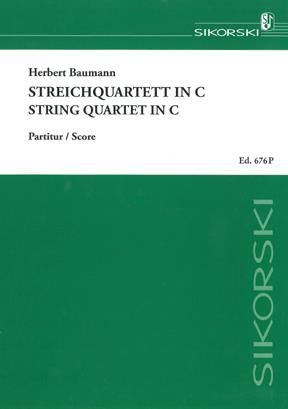 Herbert Baumann: Streichquartett in C