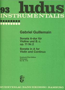 Louis-Gabriel Guillemain: Sonata