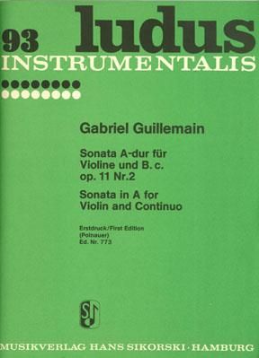 Louis-Gabriel Guillemain: Sonata