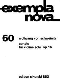 Wolfgang von Schweinitz: Sonate
