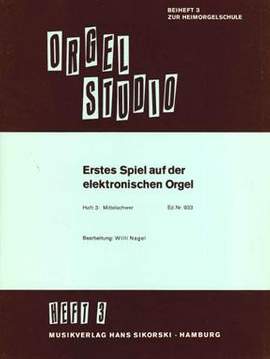 Willi Nagel: Erstes Spiel auf der elektronischen Orgel