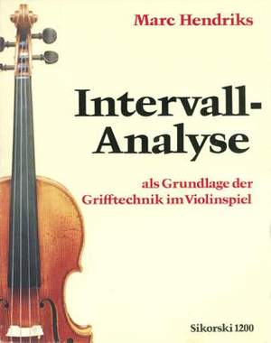 Marc Hendriks: Intervall-Analyse Violin