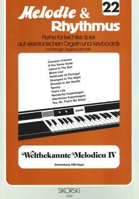 Melodie&Rhythmus, Heft 22: Weltbekannte Melodien 4