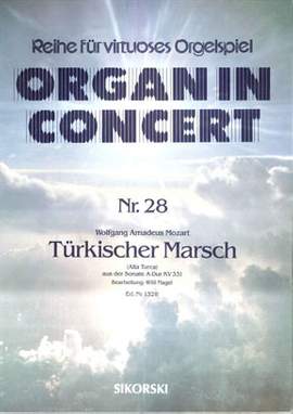 Wolfgang Amadeus Mozart: Turkse Mars Kv331