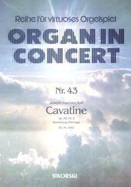 Joseph-Joachim Raff: Cavatine