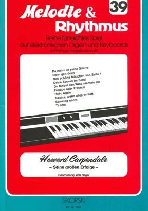Melodie & Rhythmus, Heft 39: Howard Carpendale
