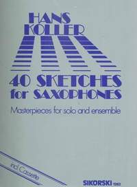 Hans Koller: 40 Sketches for Saxophones
