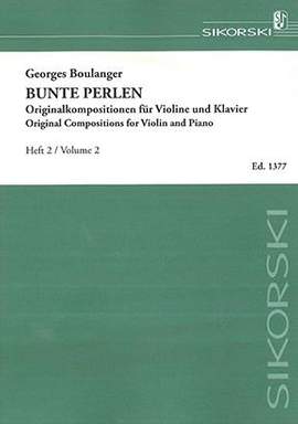 Georges Boulanger: Bunte Perlen
