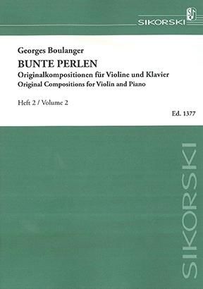 Georges Boulanger: Bunte Perlen