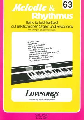 Melodie & Rhythmus, Heft 63: Lovesongs 1